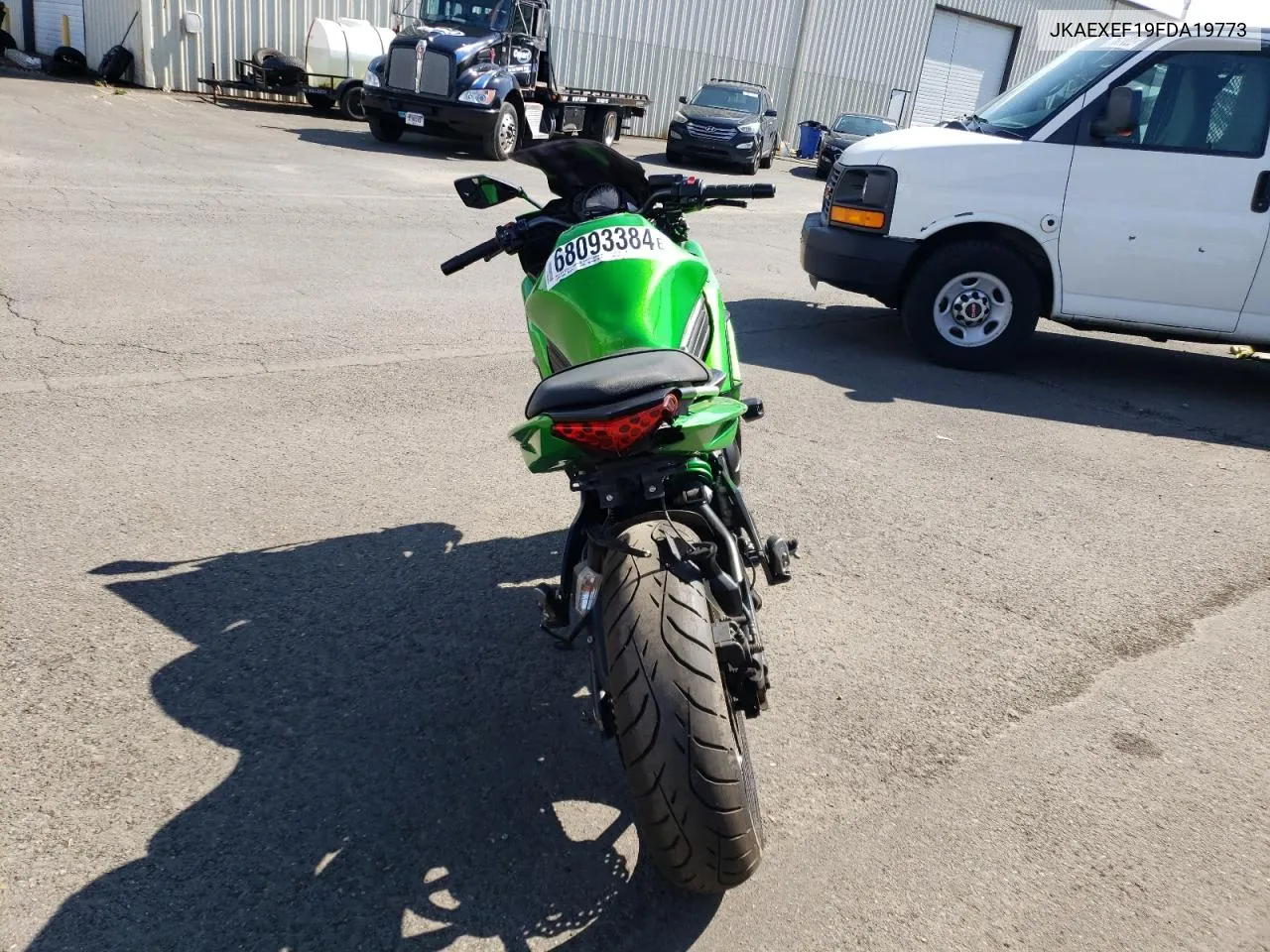 2015 Kawasaki Ex650 F VIN: JKAEXEF19FDA19773 Lot: 68093384