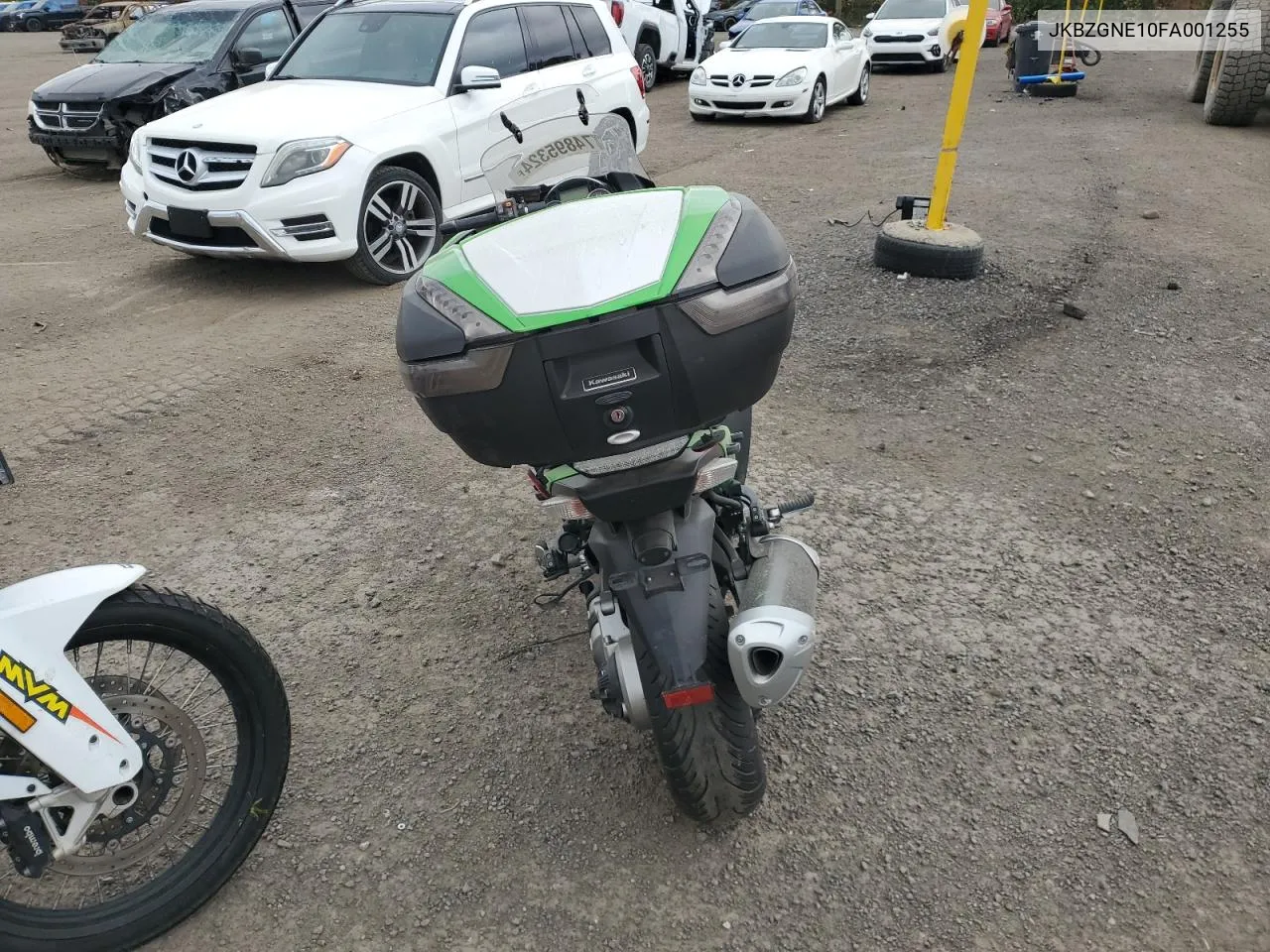 2015 Kawasaki Zg1400 E VIN: JKBZGNE10FA001255 Lot: 74895324