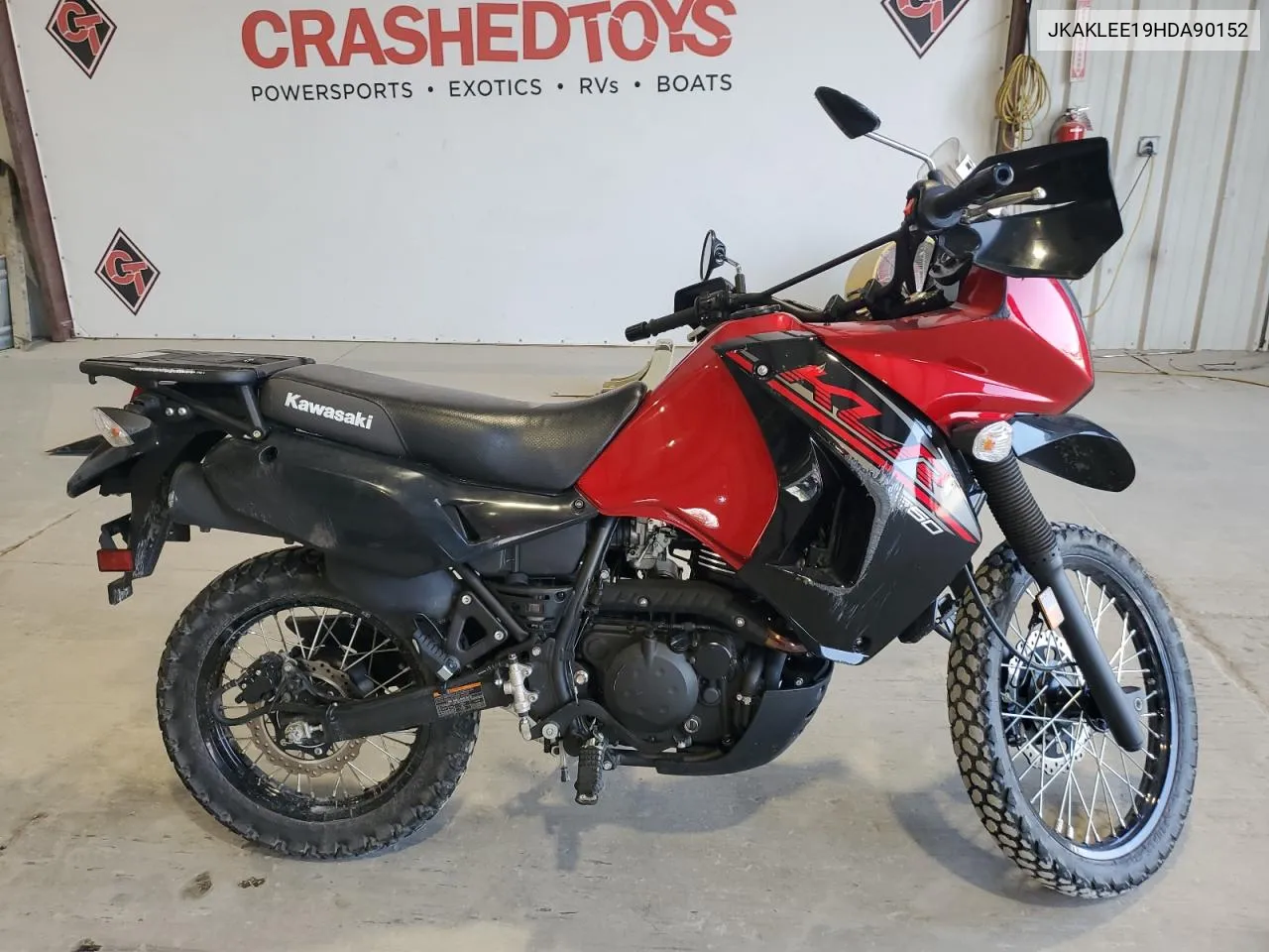 2017 Kawasaki Kl650 E VIN: JKAKLEE19HDA90152 Lot: 70770644