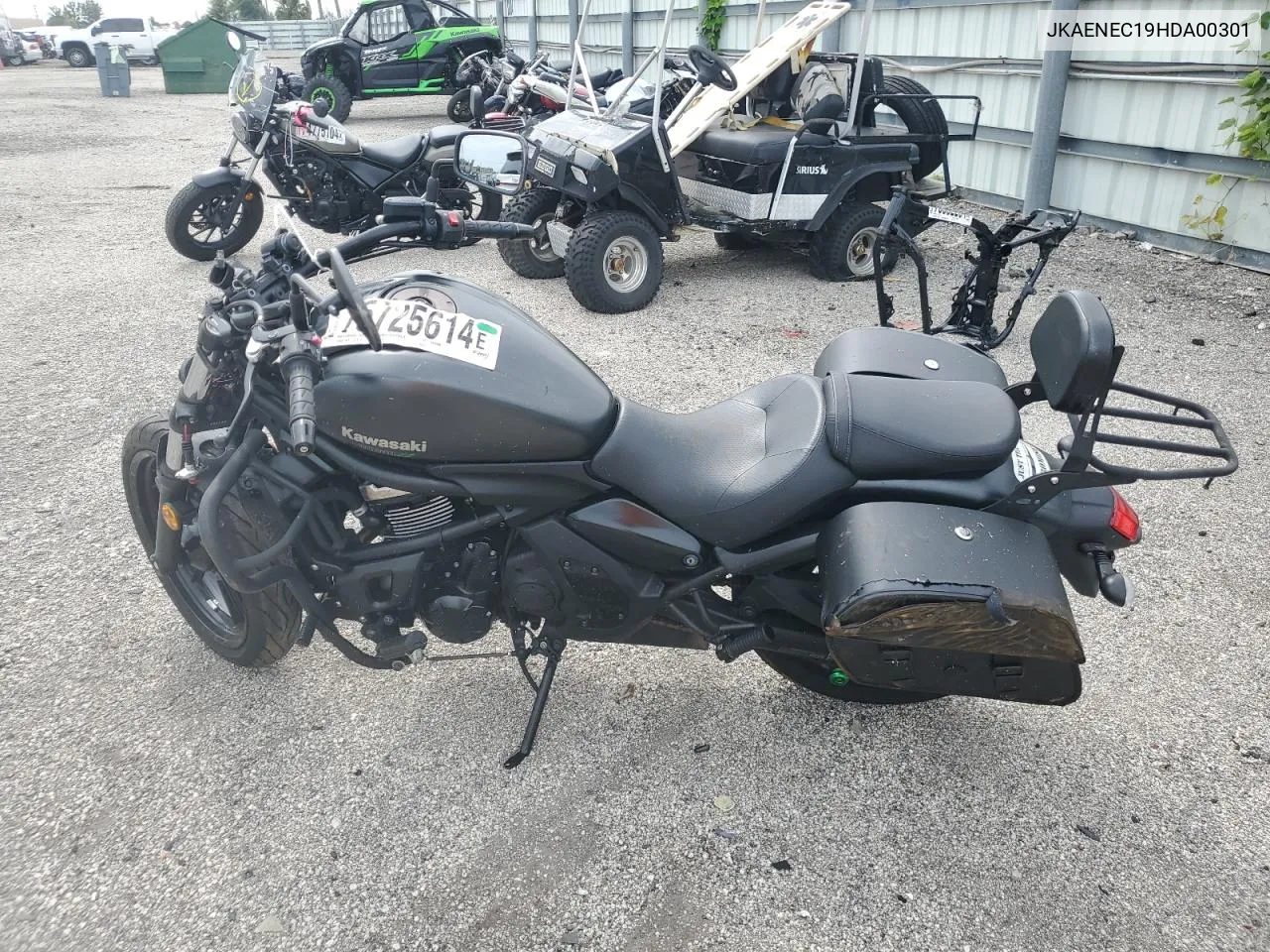 2017 Kawasaki En650 C VIN: JKAENEC19HDA00301 Lot: 75725614