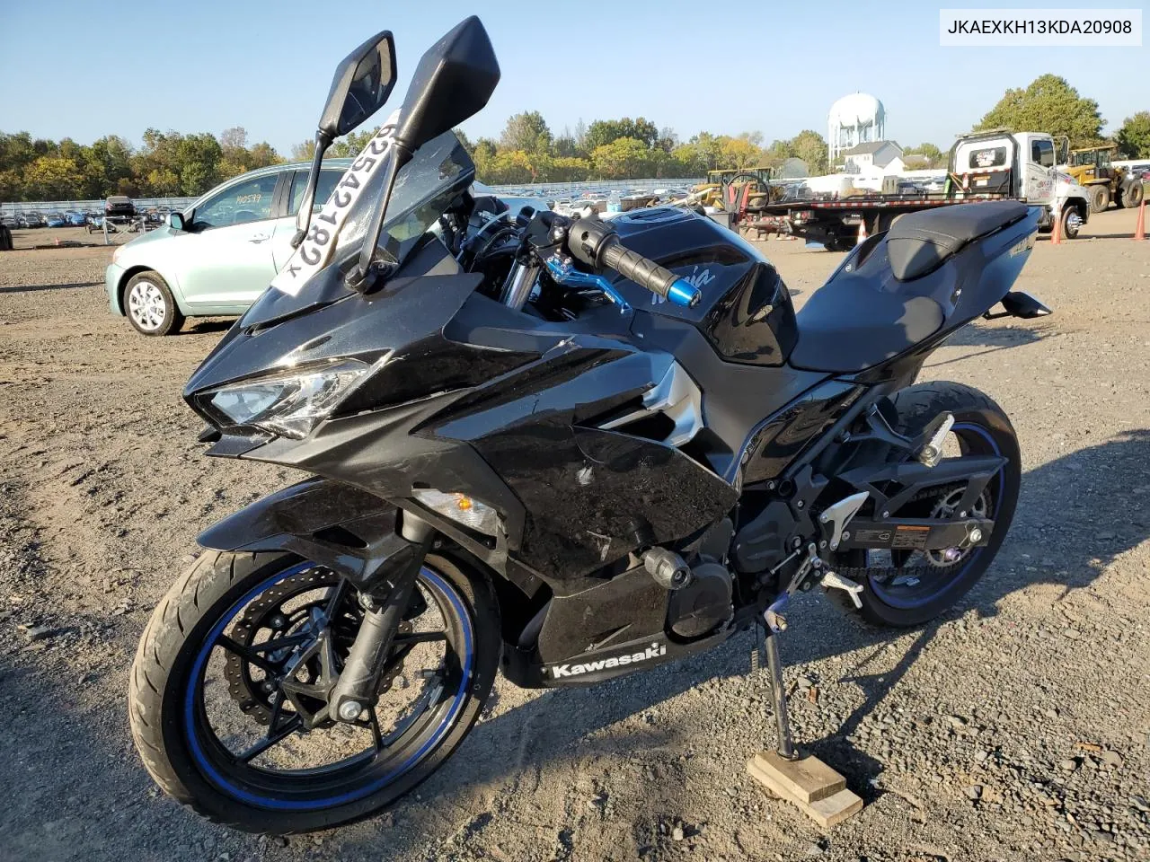 2019 Kawasaki Ex400 VIN: JKAEXKH13KDA20908 Lot: 62542182