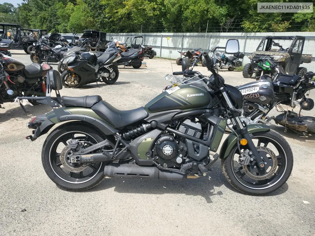 2019 Kawasaki En650 C VIN: JKAENEC11KDA01935 Lot: 65585104