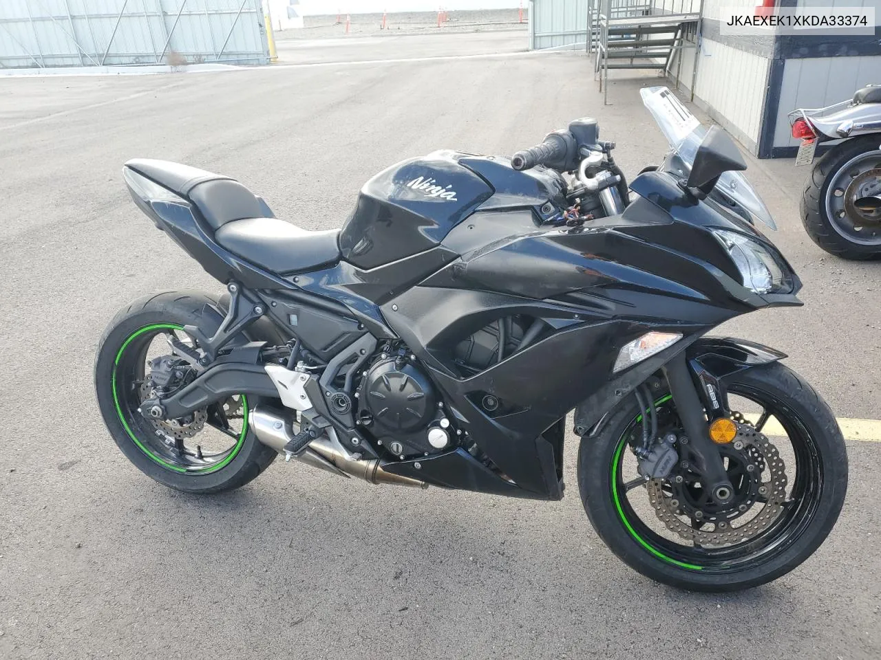 2019 Kawasaki Ex650 F VIN: JKAEXEK1XKDA33374 Lot: 77965134