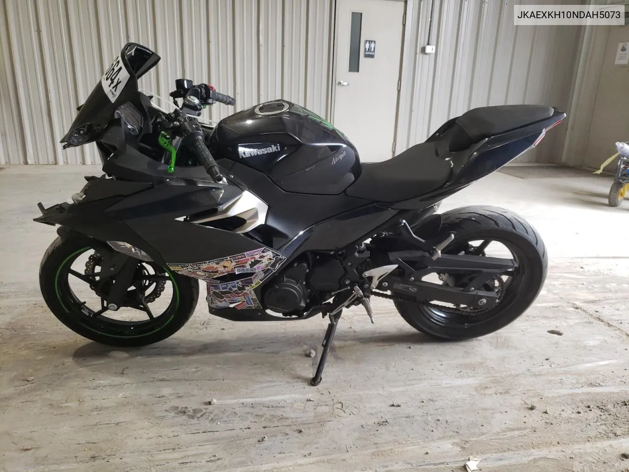 2022 Kawasaki Ex400 VIN: JKAEXKH10NDAH5073 Lot: 53713664