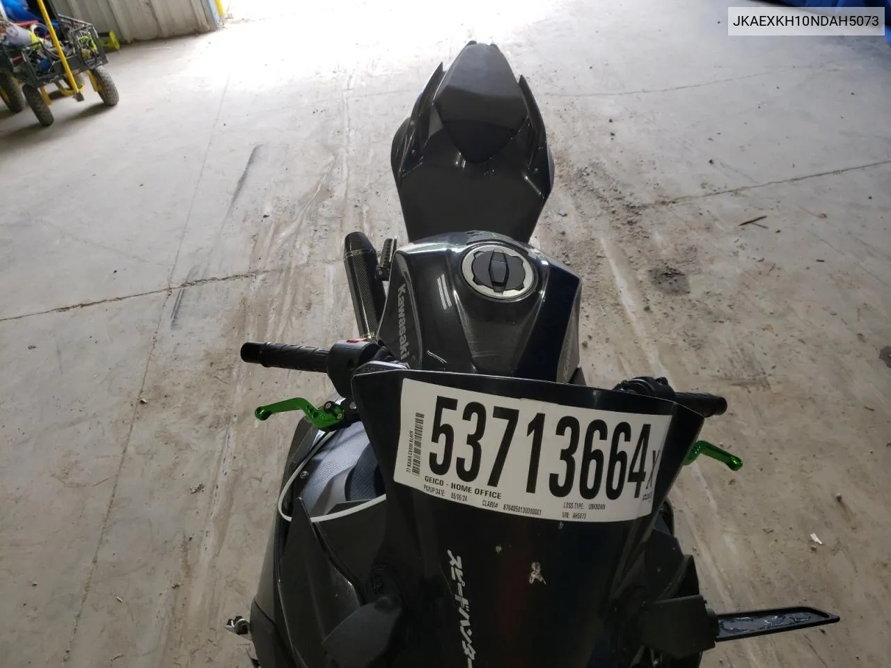 2022 Kawasaki Ex400 VIN: JKAEXKH10NDAH5073 Lot: 53713664