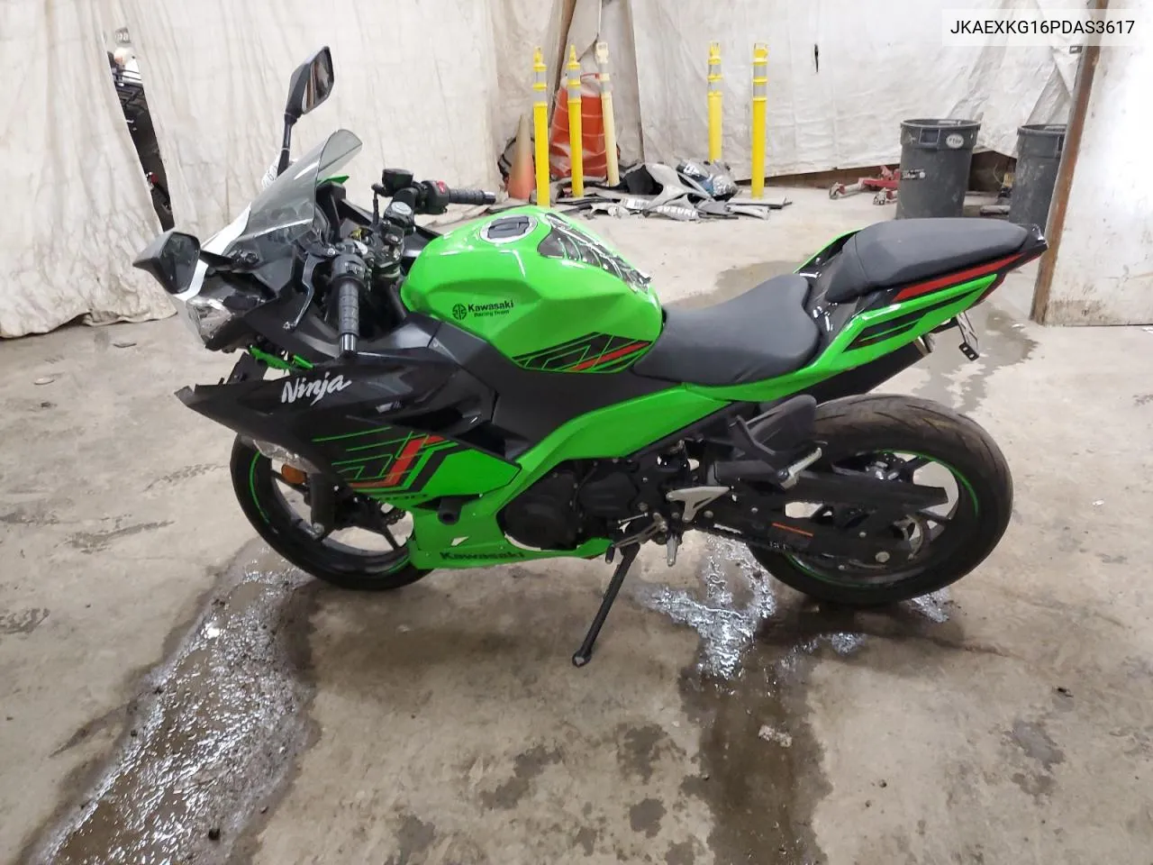 2023 Kawasaki Ex400 VIN: JKAEXKG16PDAS3617 Lot: 70228434