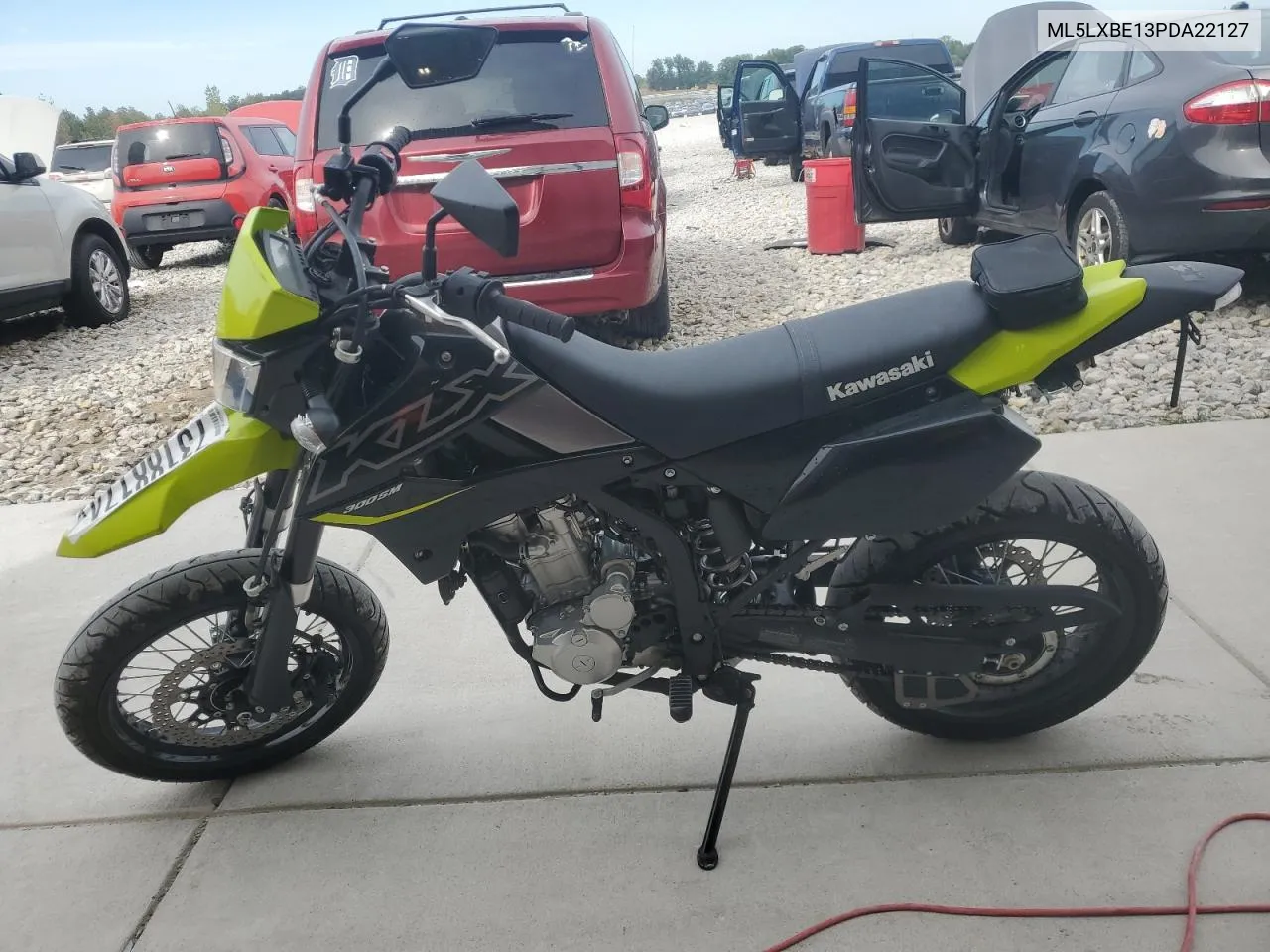 2023 Kawasaki Klx300 E VIN: ML5LXBE13PDA22127 Lot: 73188174