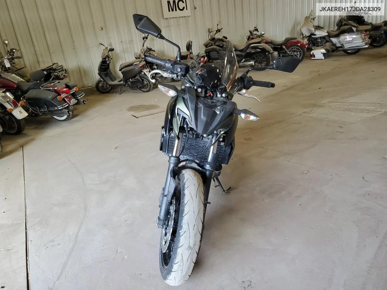 2018 Kawasaki Er650 H VIN: JKAEREH17JDA28309 Lot: 64069184