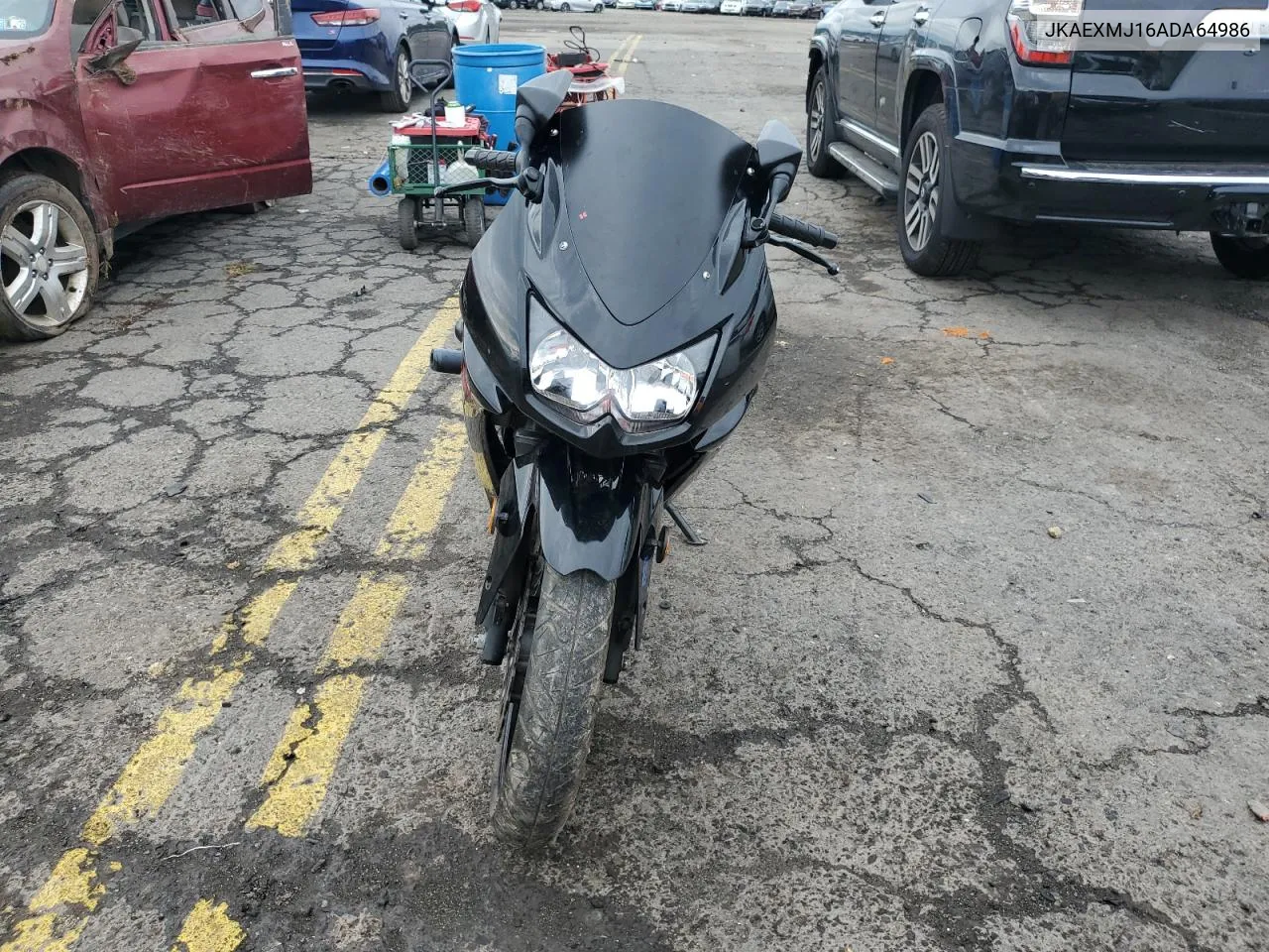 2010 Kawasaki Ex250 J VIN: JKAEXMJ16ADA64986 Lot: 73675244