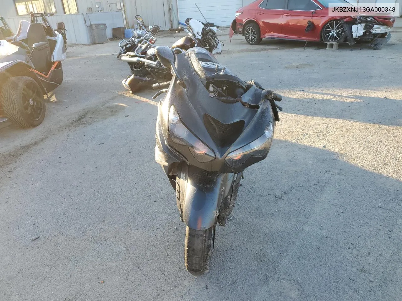 2016 Kawasaki Zx1400 J VIN: JKBZXNJ13GA000348 Lot: 73139564