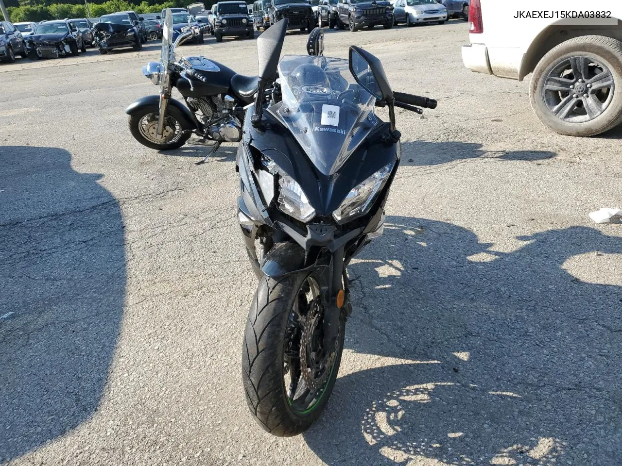 2019 Kawasaki Ex650 J VIN: JKAEXEJ15KDA03832 Lot: 63914454