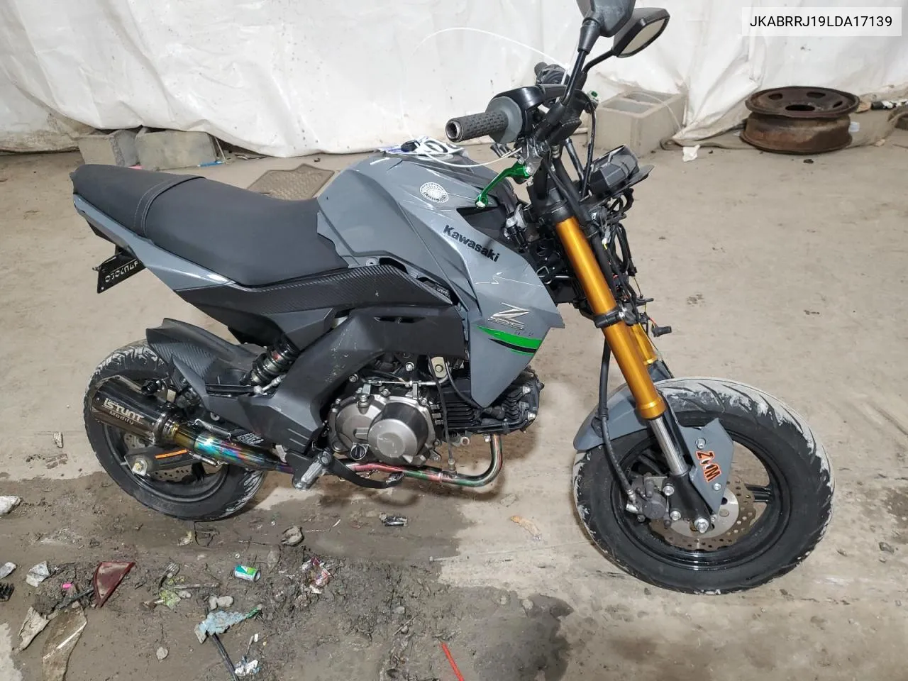 2020 Kawasaki Br125 J VIN: JKABRRJ19LDA17139 Lot: 76728014