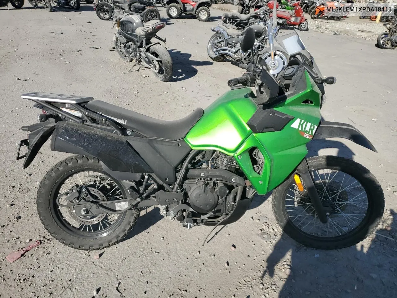 2023 Kawasaki Kl650 M VIN: ML5KLEM1XPDA18411 Lot: 76037234