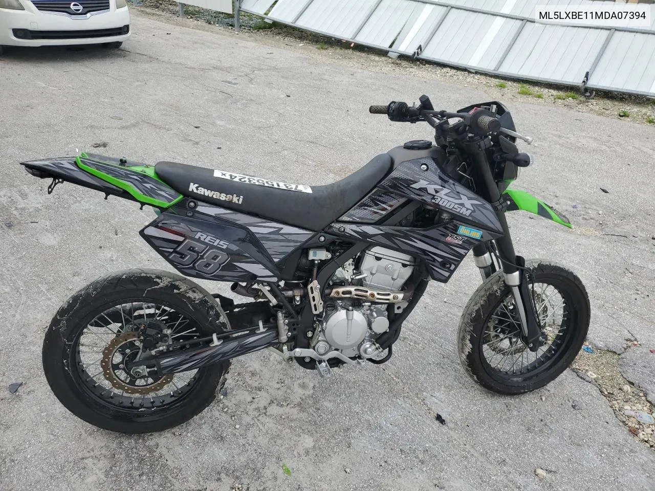 ML5LXBE11MDA07394 2021 Kawasaki Klx300 E