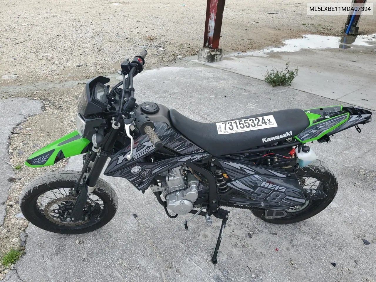 ML5LXBE11MDA07394 2021 Kawasaki Klx300 E