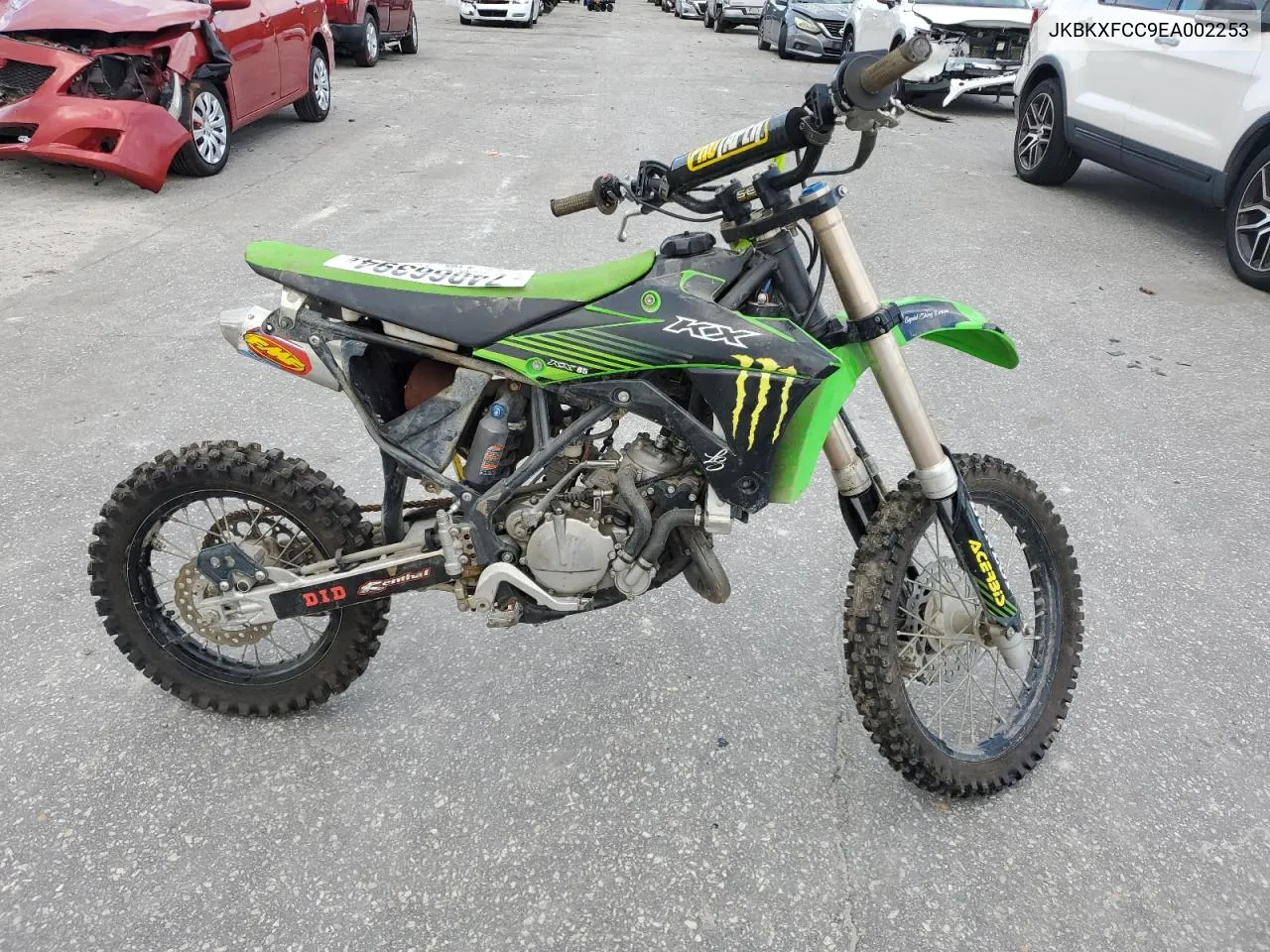 JKBKXFCC9EA002253 2014 Kawasaki Kx85 C