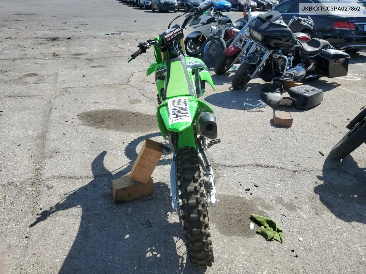 2023 Kawasaki Kx252 C VIN: JKBKXTCC3PA027862 Lot: 66978904