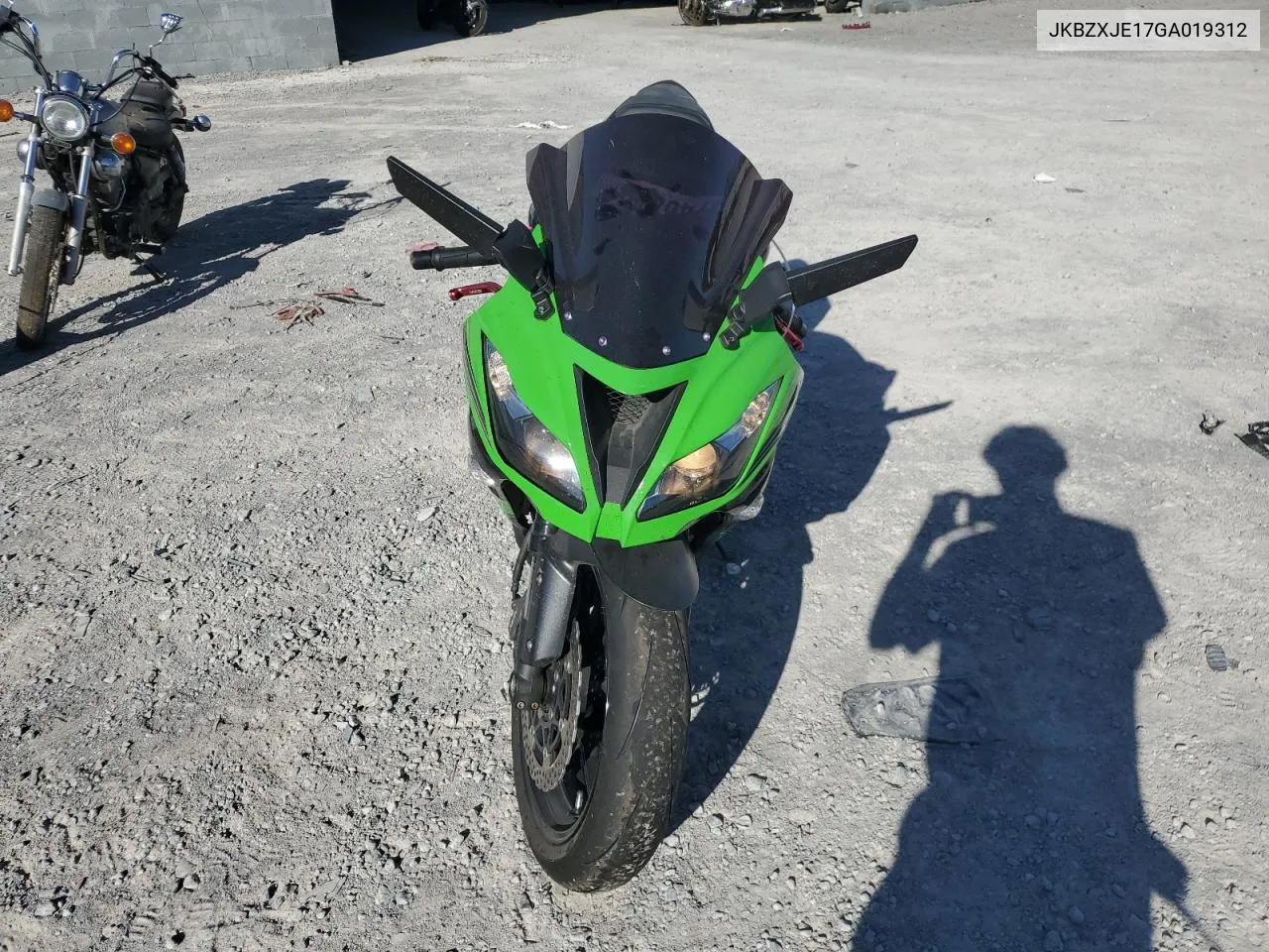 JKBZXJE17GA019312 2016 Kawasaki Zx636 E