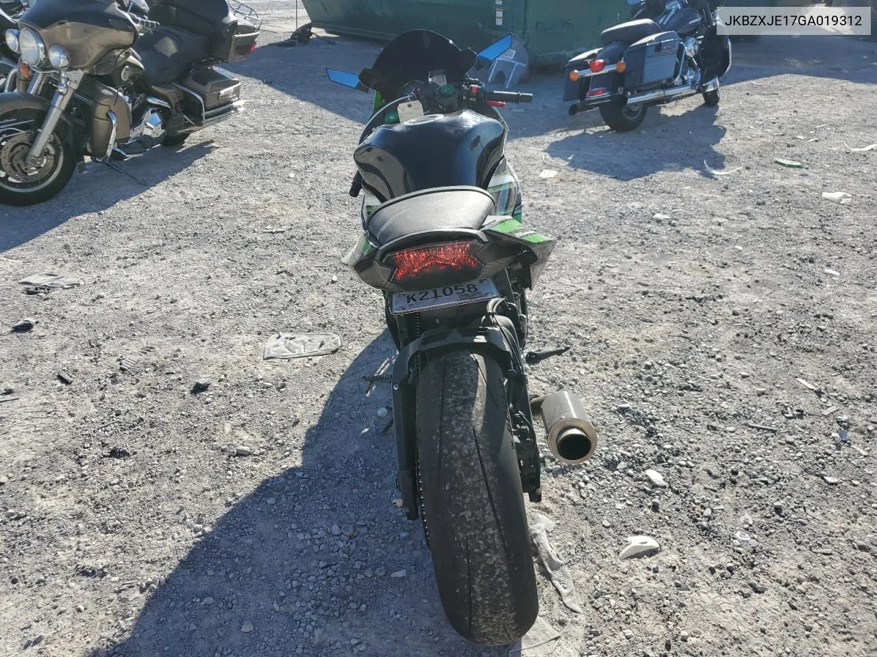 JKBZXJE17GA019312 2016 Kawasaki Zx636 E