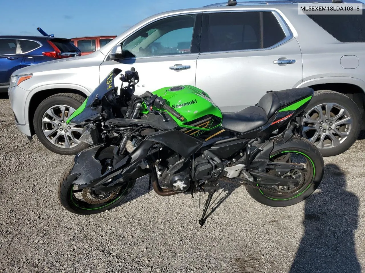 2020 Kawasaki Ex650 M VIN: ML5EXEM18LDA10318 Lot: 75177984