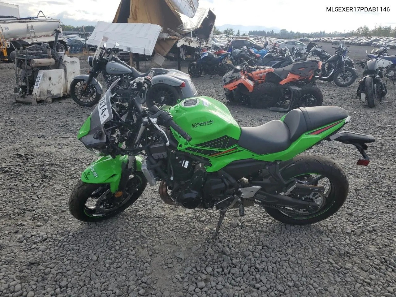 ML5EXER17PDAB1146 2023 Kawasaki Ex650 R