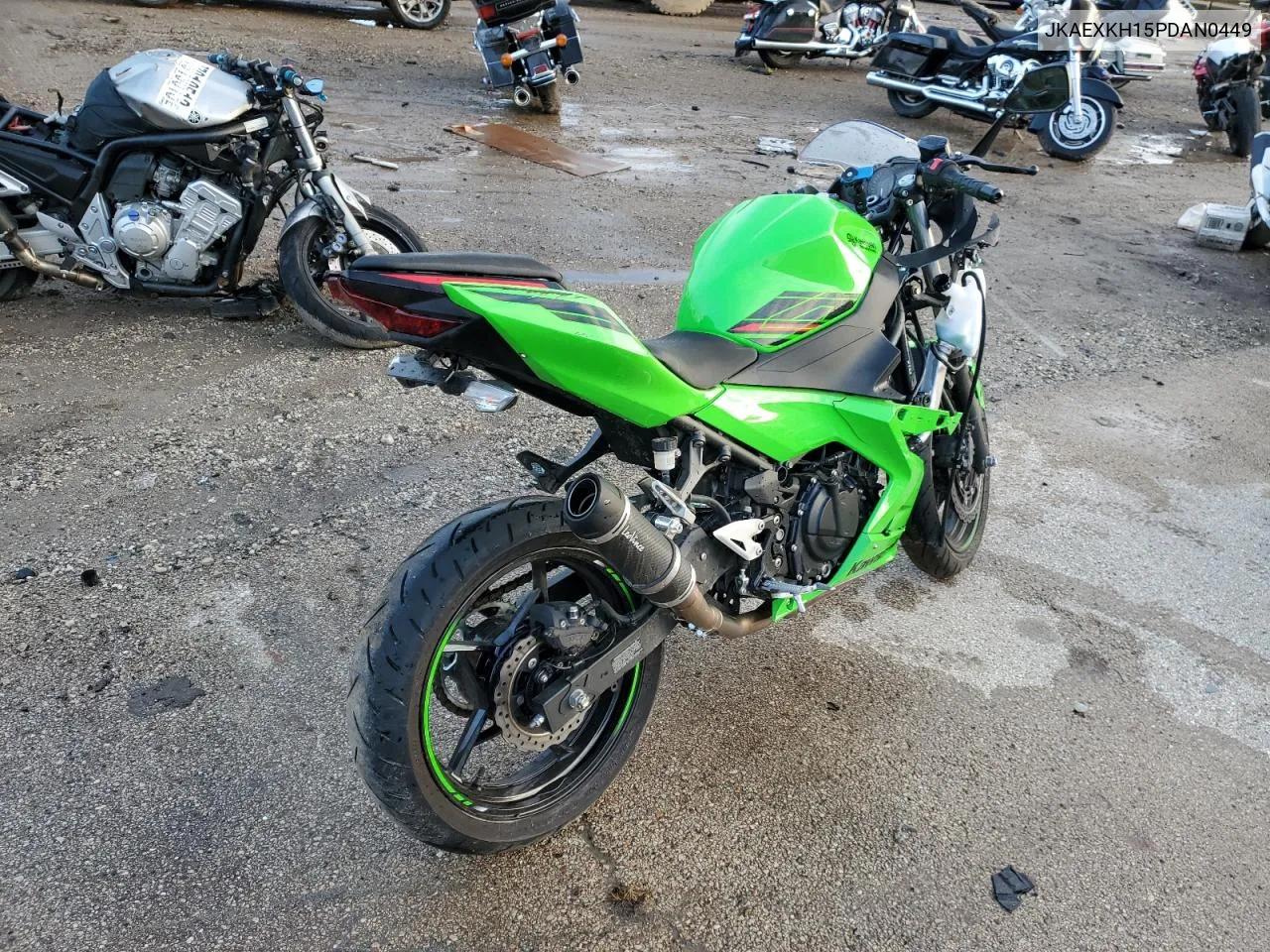 2023 Kawasaki Ex400 VIN: JKAEXKH15PDAN0449 Lot: 77053643