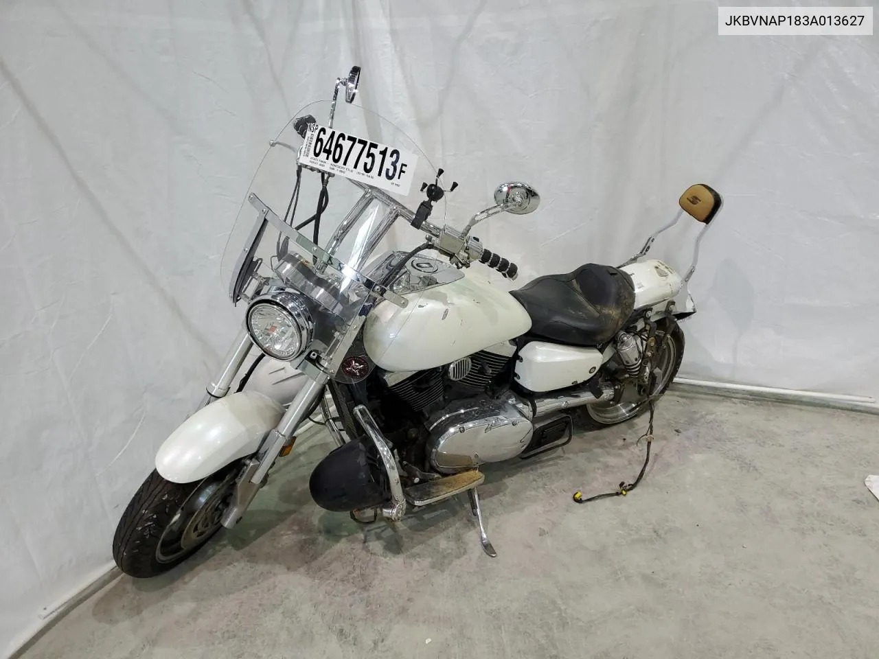 2003 Kawasaki Vn1500 P1 VIN: JKBVNAP183A013627 Lot: 71072064