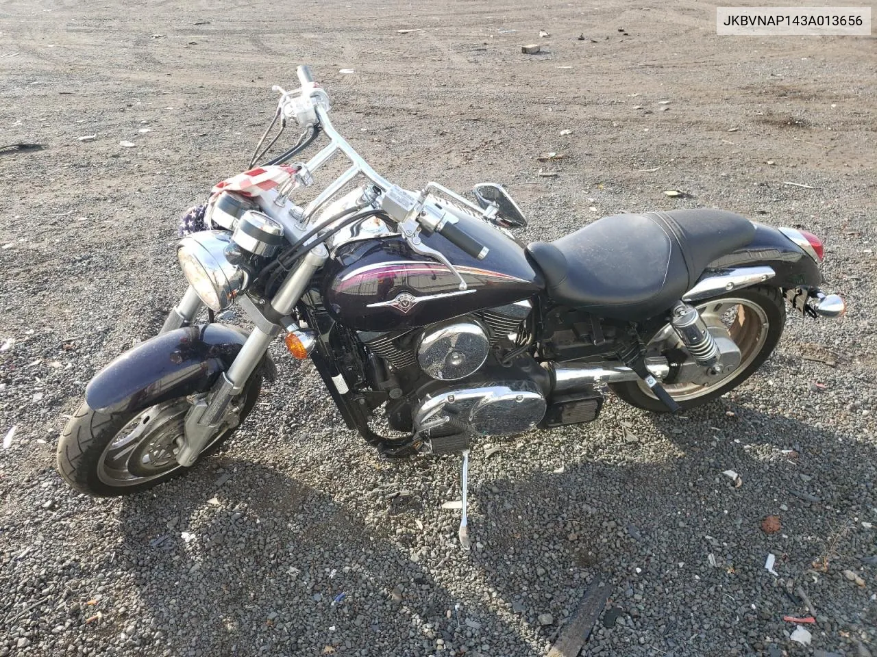 2003 Kawasaki Vn1500 P1 VIN: JKBVNAP143A013656 Lot: 76870674