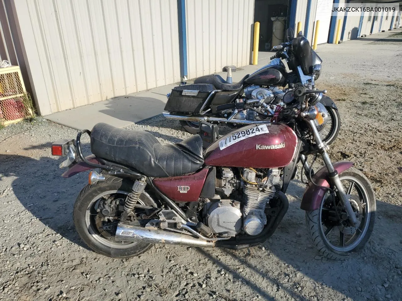 1981 Kawasaki Kz1000 K VIN: JKAKZCK16BA001019 Lot: 77529824