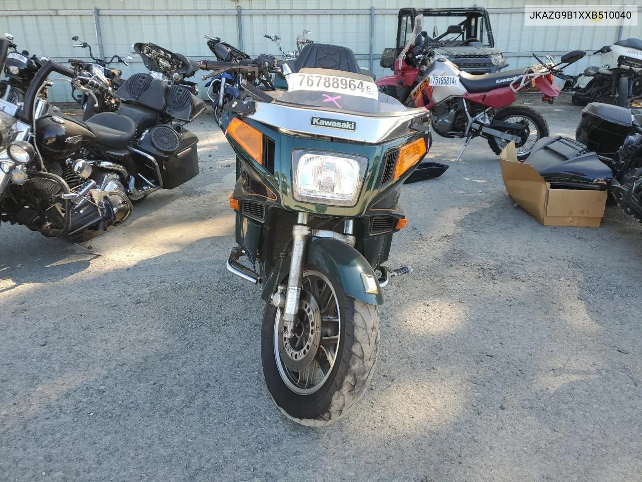 1999 Kawasaki Zg1200 B VIN: JKAZG9B1XXB510040 Lot: 76788964