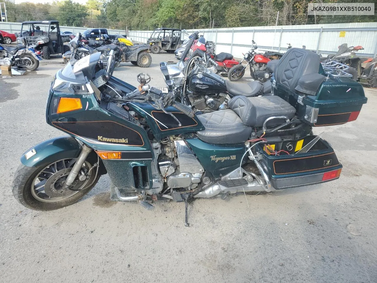 1999 Kawasaki Zg1200 B VIN: JKAZG9B1XXB510040 Lot: 79736124