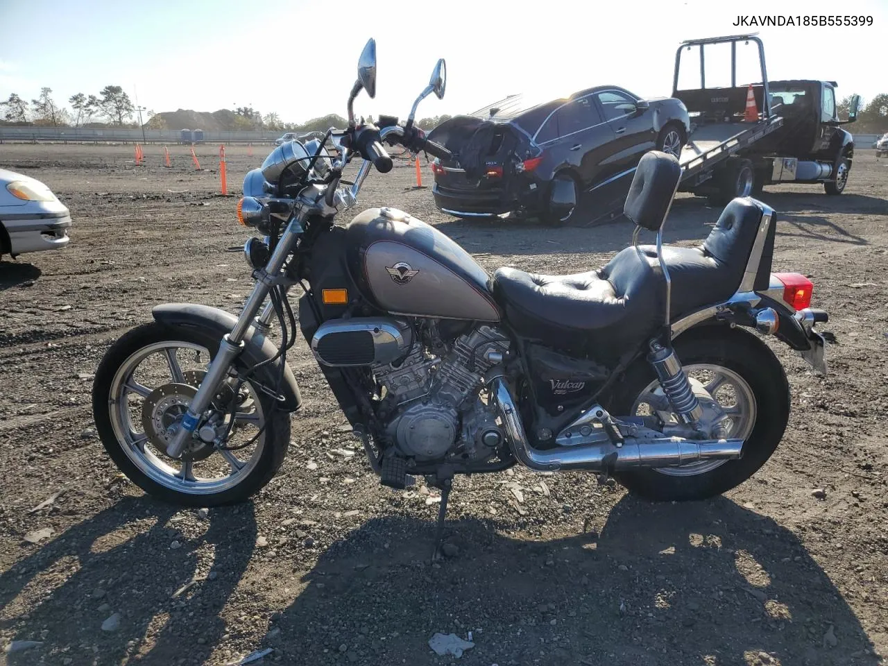 2005 Kawasaki Vn750 VIN: JKAVNDA185B555399 Lot: 77439864