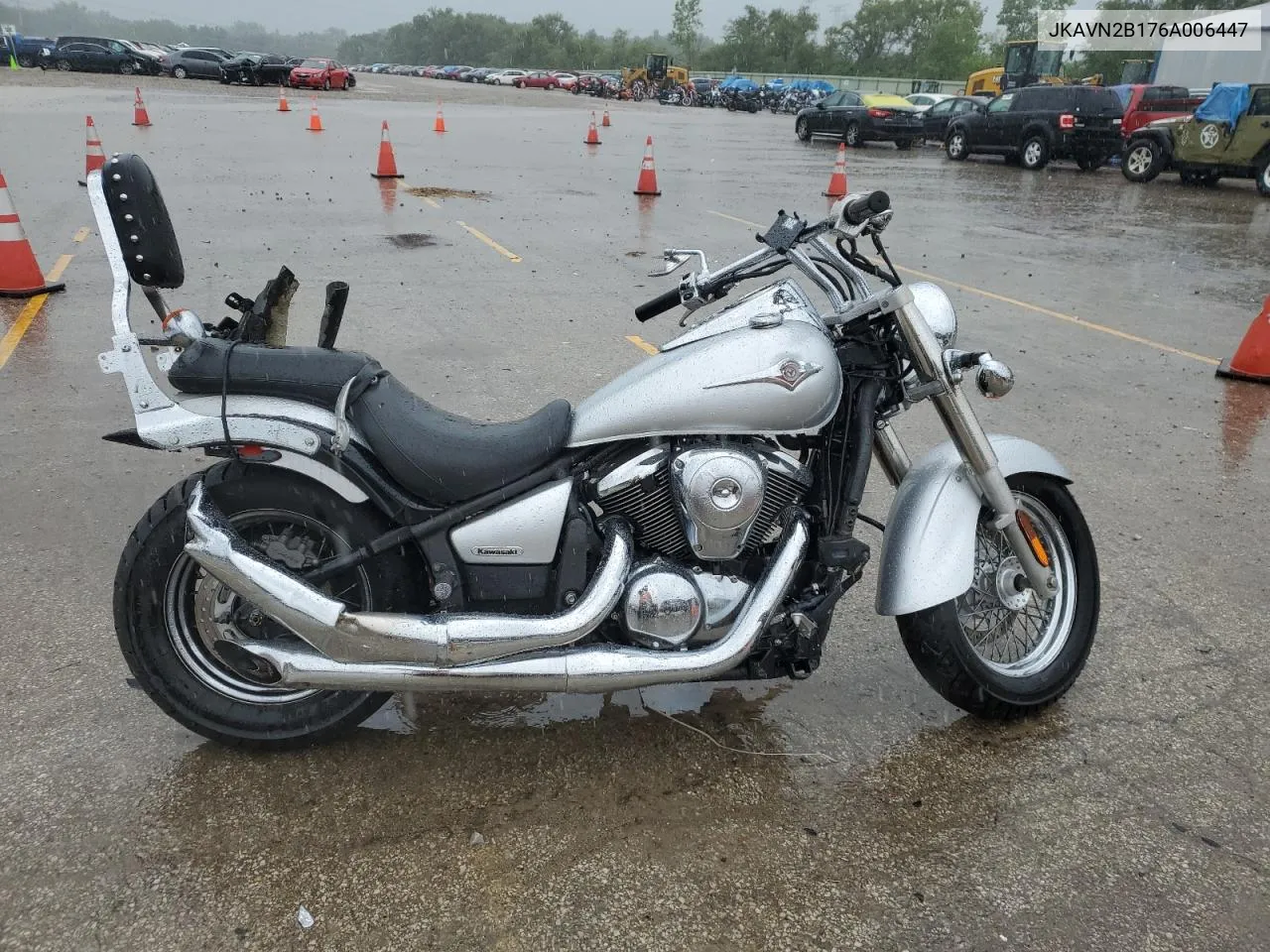 2006 Kawasaki Vn900 B VIN: JKAVN2B176A006447 Lot: 62453964