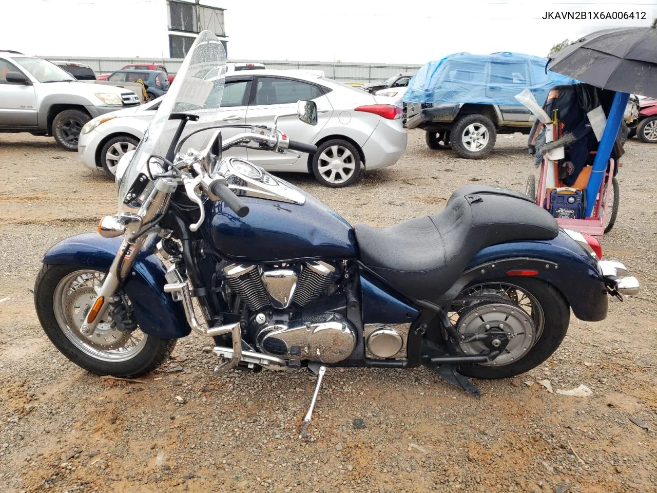 2006 Kawasaki Vn900 B VIN: JKAVN2B1X6A006412 Lot: 72812564