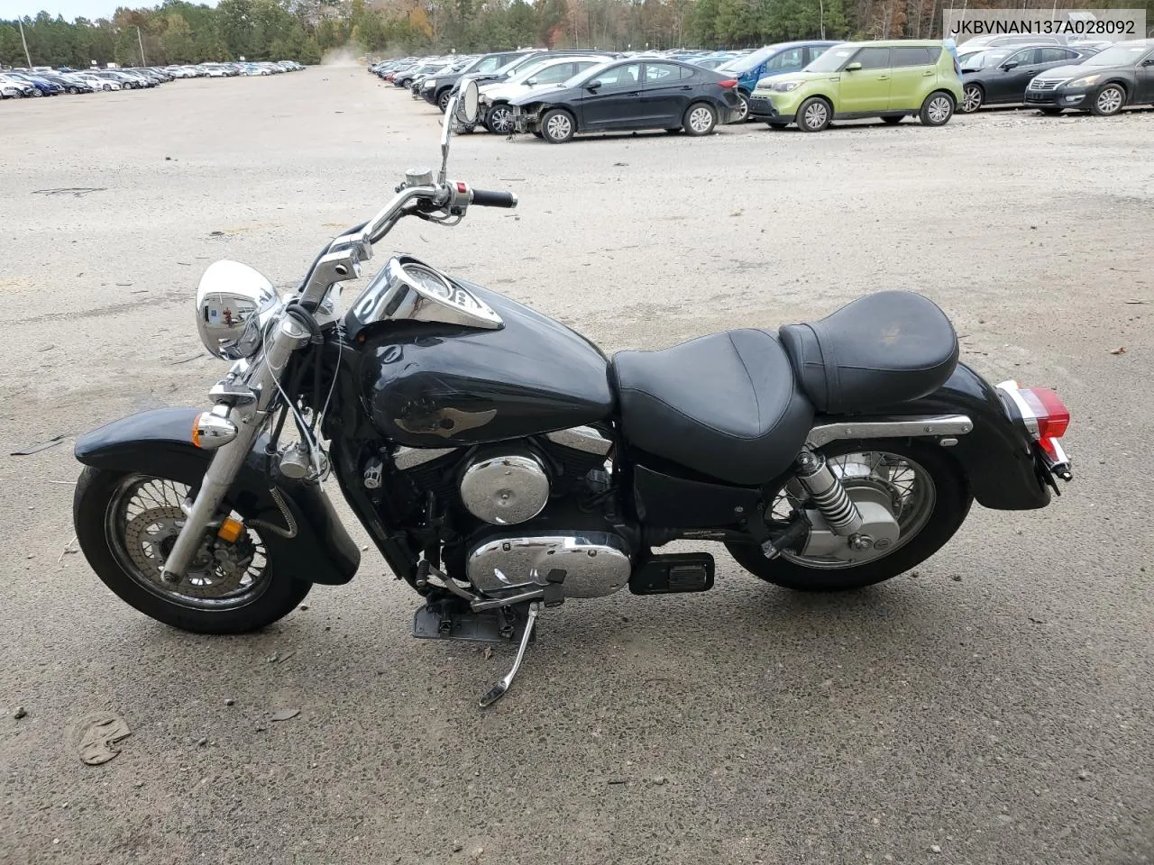 2007 Kawasaki Vn1500 N1 VIN: JKBVNAN137A028092 Lot: 78423654