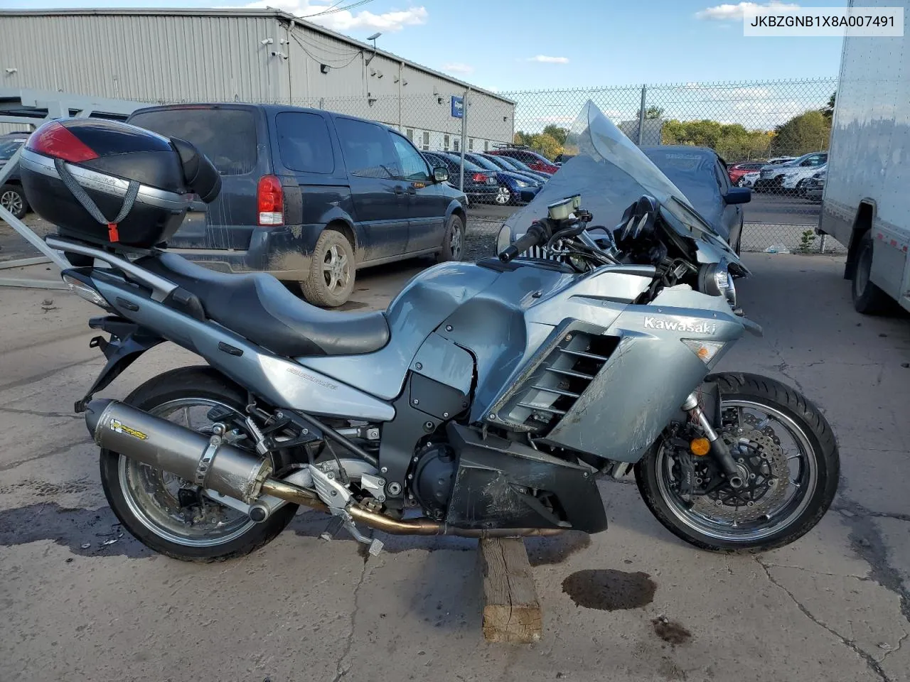 2008 Kawasaki Zg1400 B VIN: JKBZGNB1X8A007491 Lot: 75275734