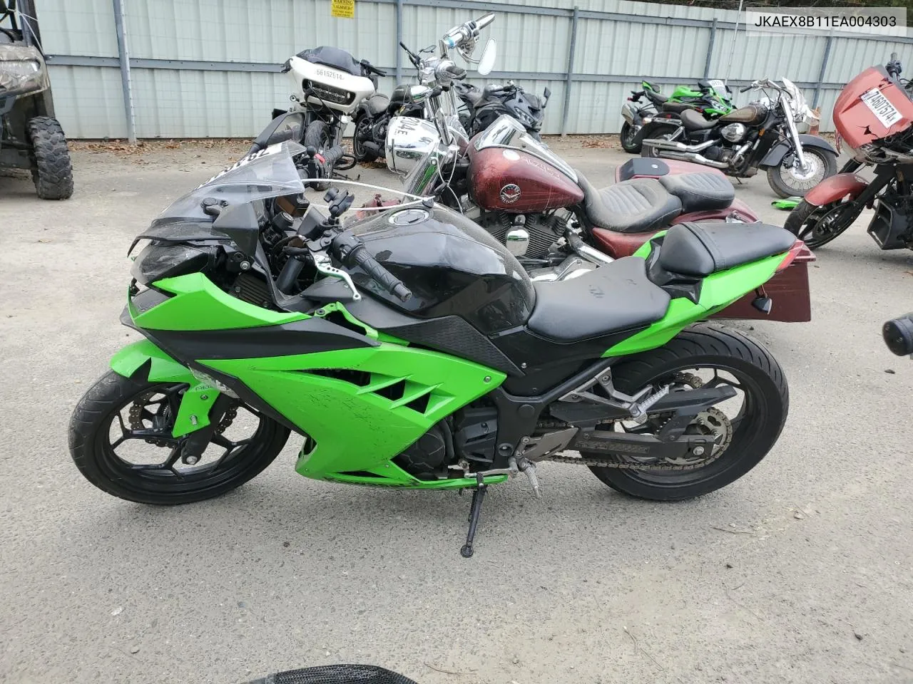 2014 Kawasaki Ex300 B VIN: JKAEX8B11EA004303 Lot: 78491884