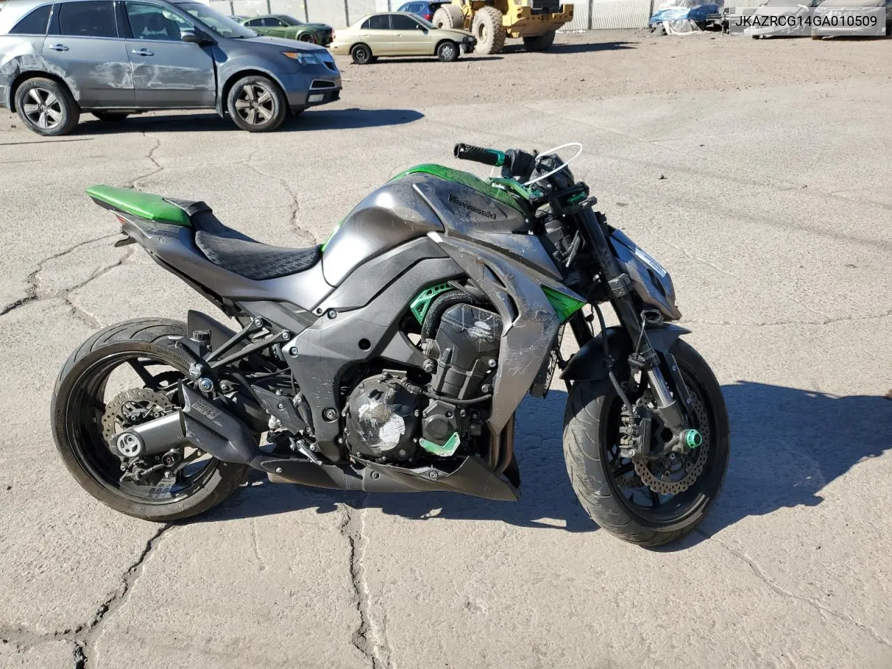 2016 Kawasaki Zr1000 G VIN: JKAZRCG14GA010509 Lot: 76064524