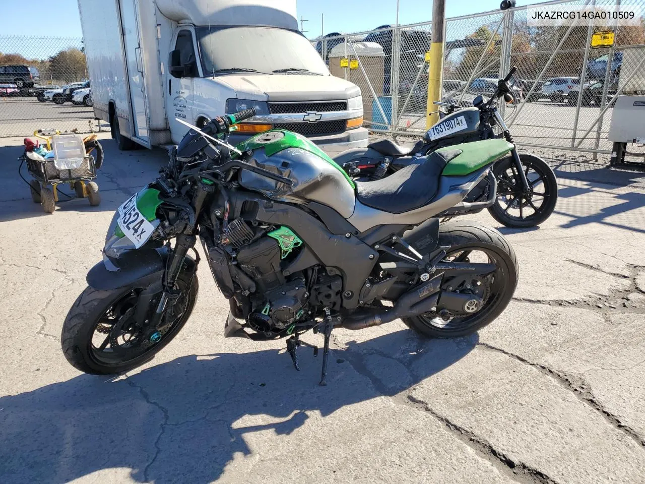 2016 Kawasaki Zr1000 G VIN: JKAZRCG14GA010509 Lot: 76064524