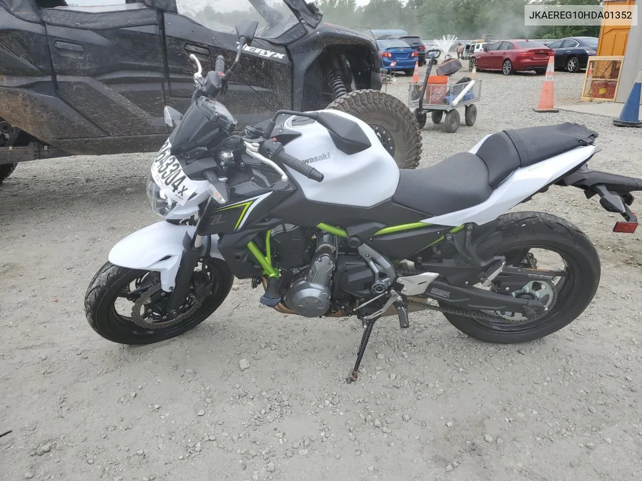 2017 Kawasaki Er650 G VIN: JKAEREG10HDA01352 Lot: 53643304