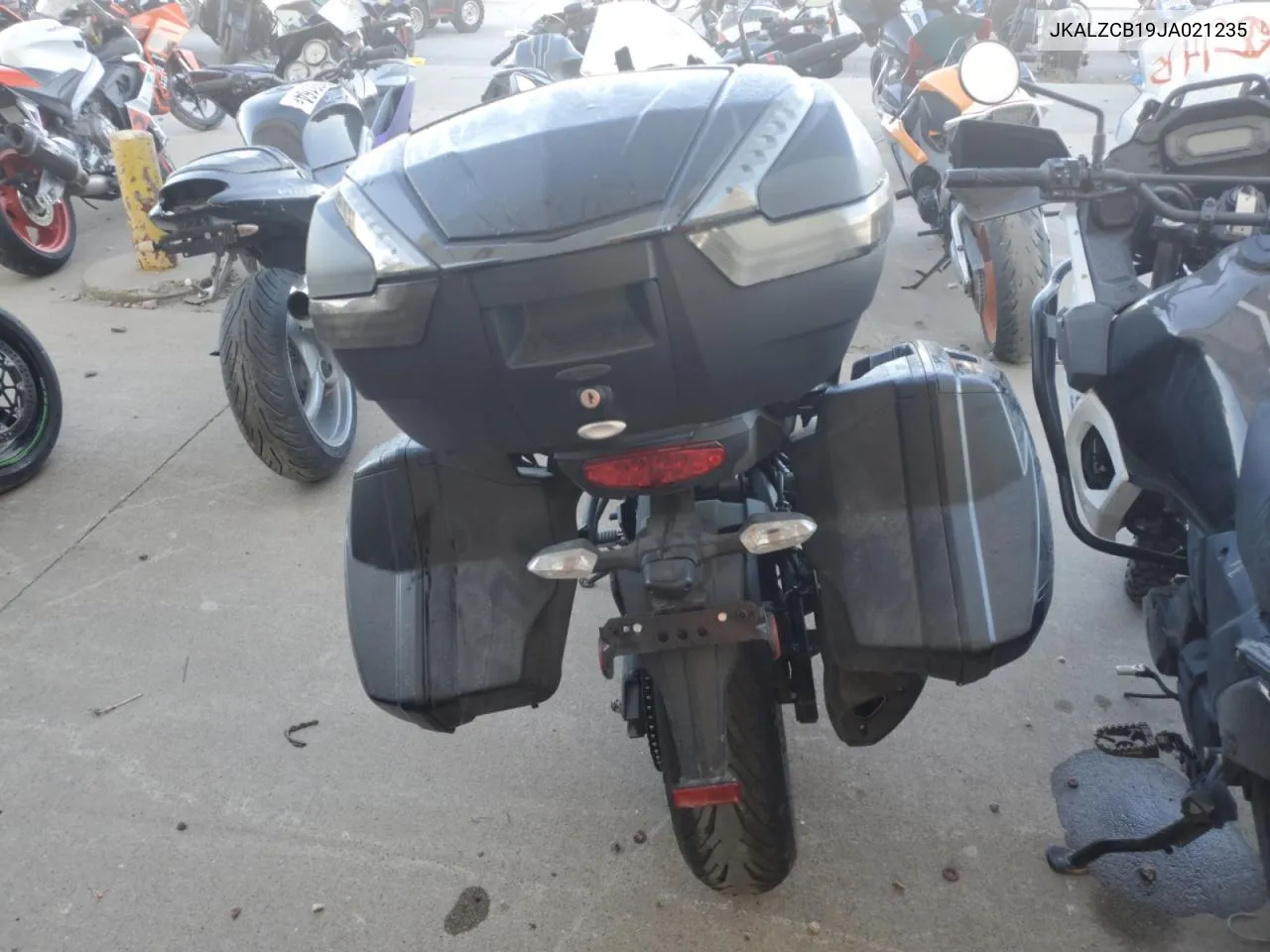 2018 Kawasaki Lz1000 B VIN: JKALZCB19JA021235 Lot: 73009074