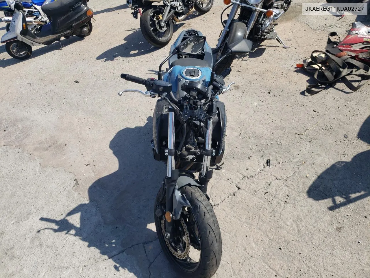 2019 Kawasaki Er650 G VIN: JKAEREG11KDA02727 Lot: 57209754