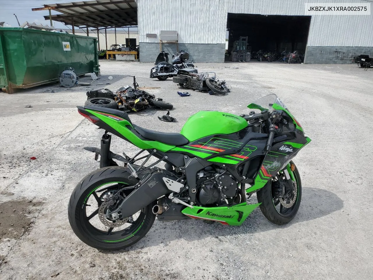 JKBZXJK1XRA002575 2024 Kawasaki Zx636 K