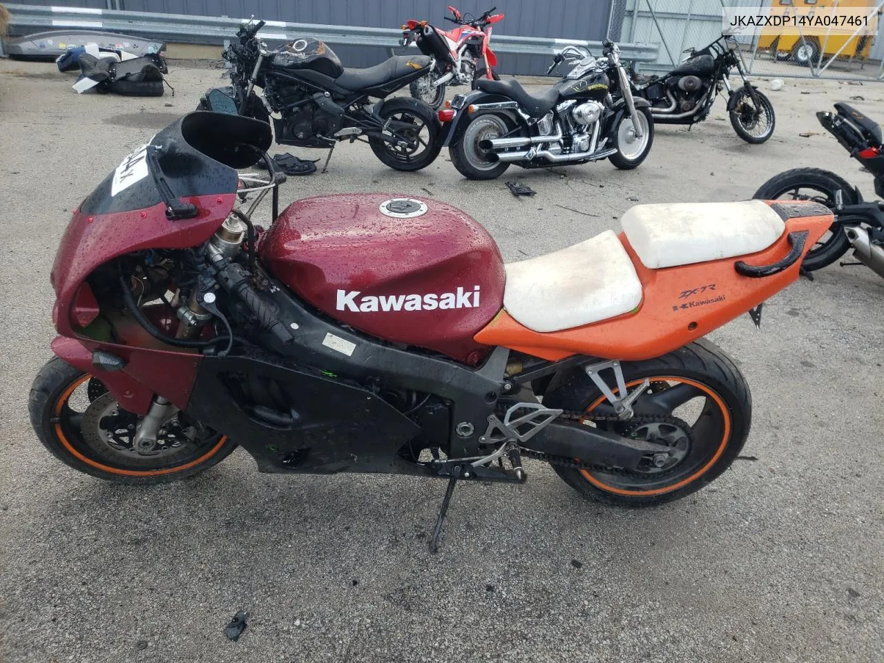 2000 Kawasaki Zx750 P VIN: JKAZXDP14YA047461 Lot: 77752544