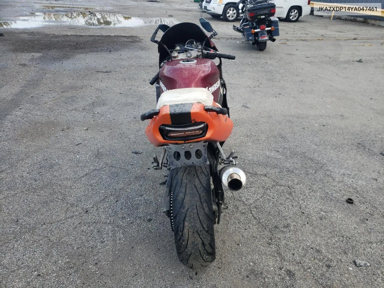 2000 Kawasaki Zx750 P VIN: JKAZXDP14YA047461 Lot: 77752544