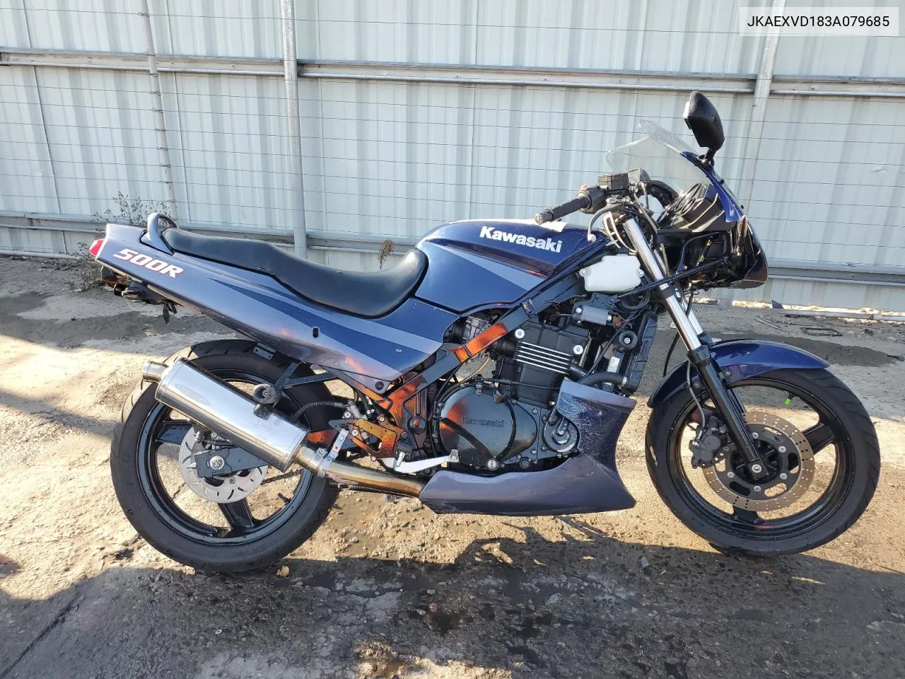 2003 Kawasaki Ex500 D VIN: JKAEXVD183A079685 Lot: 74990464