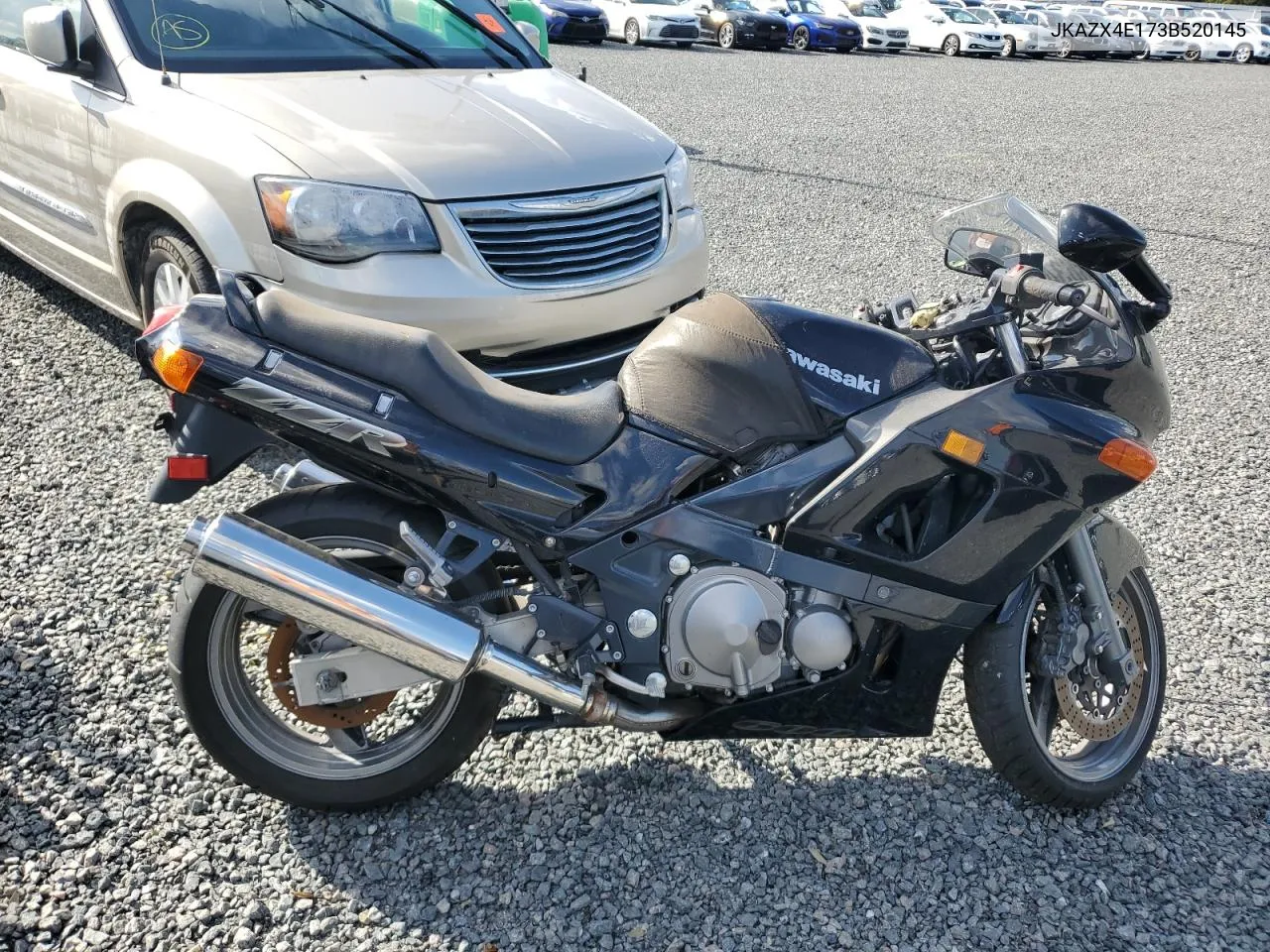 2003 Kawasaki Zx600 E VIN: JKAZX4E173B520145 Lot: 76153634