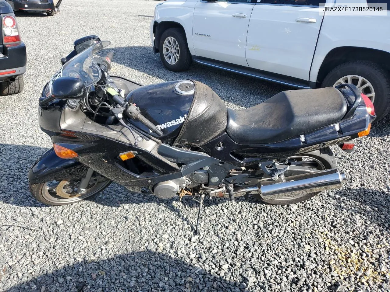 2003 Kawasaki Zx600 E VIN: JKAZX4E173B520145 Lot: 76153634