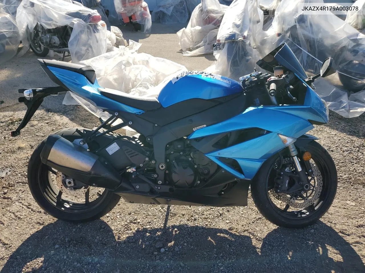 JKAZX4R179A003078 2009 Kawasaki Zx600 R