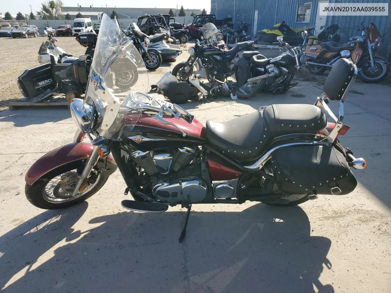 2010 Kawasaki Vn900 D VIN: JKAVN2D12AA039555 Lot: 74581614